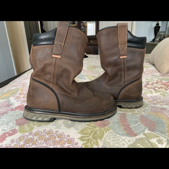Danner Yard Wellington Steel Toe Boots barely Worn size 10 - Picture 2 of 8